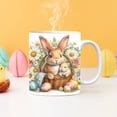thumbnail image 4 of MTBLYS Easter Ceramic Coffee Mug Rabbit Design 350Ml Capacity 8Cm X 8Cm Home Office Camping Use, 4 of 4