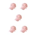 thumbnail image 3 of Thinsony Hip Hop Baseball Cap With Ring Decor For Stylish Look Cotton Ring Baseball Hat Fits All Head Shape Comfortable Ring Pink 5Set, 3 of 6