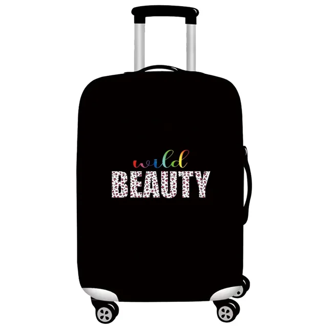 Housse de Valise Housse de Bagage Housse de Protection Valise Anti-Poussière Résistante à l'Usure Série Wild Housse de Protection Accessoires de Voyage 1Wild003 S