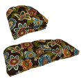 thumbnail image 1 of Ensemble de Coussins Capitonnés pour Causeuse en Polyester Filé en Forme de U (Ensemble de 3), 1 of 1