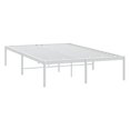 thumbnail image 2 of vidaXL Metal Bed Frame White 135x190 cm Double, 2 of 5