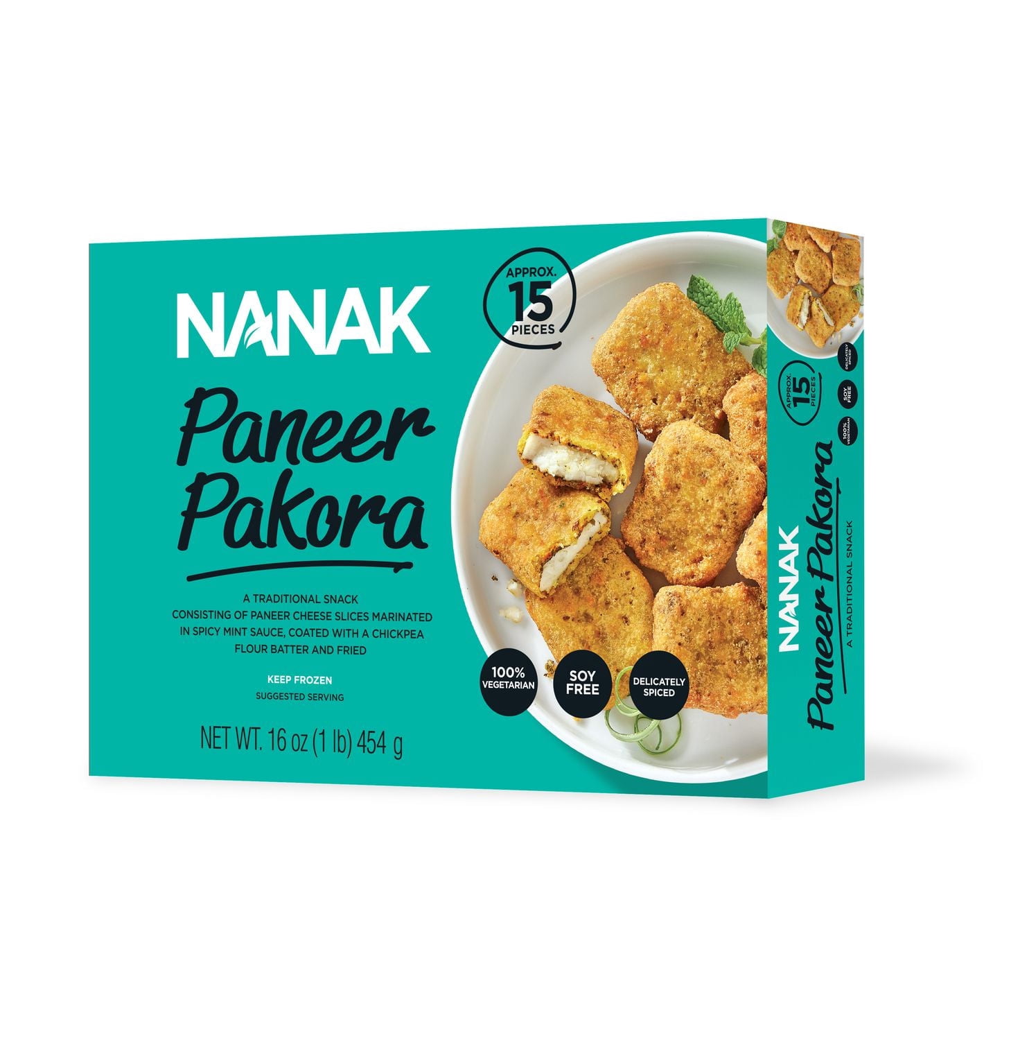 Pakora au paneer Nanak – Snack indien surgelé en-cas