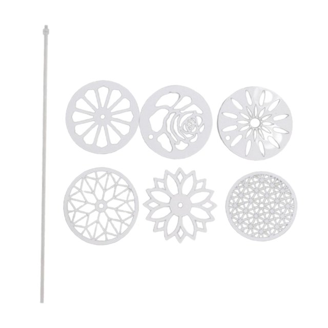 veasfak Pull Through Shapers Homemade DIY Soap Tools for Crafts Gift Christmas A
