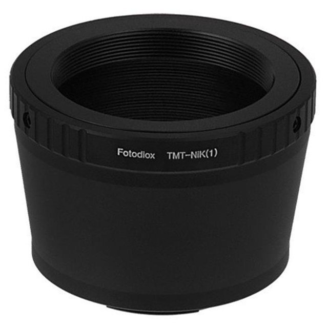 Fotodiox T2-N1 Lens Mount Adapter - T-Mount Screw Mount Lens To Nikon 1-Series Mirrorless Camera Body