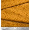 thumbnail image 3 of Soimoi Polyester Crepe Fabric Triangle & Saxophone Musical Instrument Print Fabric by The Yard 42 Inch Wide, 3 of 3