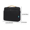 thumbnail image 3 of 15.6-inch Laptop Bag, Portable Computer Case, Shockproof & Scratch-Resistant, Waterproof Fabric, 360°Corner Protection, Multiple Compartments, Trolley Fixed Strap, Lightweight, Work & Leisure Use, 3 of 6