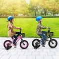 thumbnail image 2 of Costway Vélo pour Enfant 16 Pouces avec Roues Stabilisatrices, Guidon et Selle Réglables, Frein à Main, Noir, 2 of 10