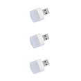 thumbnail image 2 of maskred USB Plug Lamp 6500K 3000K Dispositif d'Éclairage Table Ordinateur Chargeant LED Livre Lampes ABS Résistance à l'Usure Lecture Lumière Blanche 3Set, 2 of 6