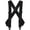 Black, variant on Perry Suspenders 2" Men's uBEE Outback Comfort Adjustable Suspenders - Black, Regular