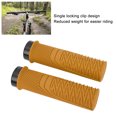 thumbnail image 3 of Bike Handlebar Grips Hard Wearing Single Lock On Antislip Increase Riding Safety Soft Resin for Various Bikes, 3 of 7