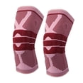 thumbnail image 1 of 2pcs Ultra Knee Compression Sleeve - Professional Knee Brace  Elastic Knee Wraps Patella Stabilizer with Silicone Gel Spring Support  Knee Support Non-slip for Men Women, 1 of 7