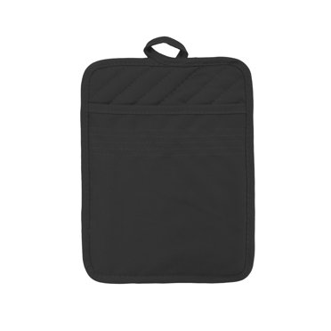 BMYJ Pot Holder with Pocket for Kitchen, Pot Holders Cotton Heat Resistant Potholder Cloth Coaster Hot Pad Oven Mitts Trivet for Baking Cooking, 7''x9''
