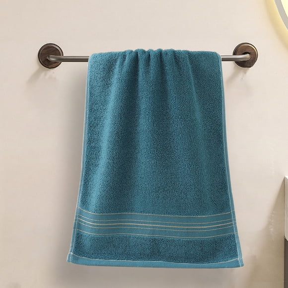 Soft Cotton Towel for Bathroom - Absorbent Quick Dry Hand Towel for Face Kitchen, Pure Terry Washcloth for Home Gym Spa