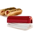 thumbnail image 1 of JFBUJC Hot Doglicious Cuiseur à Hot Dog pour Micro-Ondes Fabricant de Hot Dog, 1 of 5