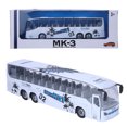 thumbnail image 1 of Simulation Bus, Lifelike Shape Generous Sturdy Exquisite Workmanship Bus Toy, Children Adults For Friends Teens Colleagues White, 1 of 8