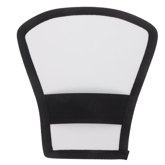 1Set Photography Reflector with Stand Square Shape Two-Sided Design for Outdoor Use 20 x 18.5cm