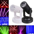 thumbnail image 2 of Trayknick RGB LED Spotlight Lightweight Pinspot Light Purple Black Shell Stage, 2 of 13