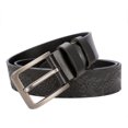 thumbnail image 4 of relayinert Classy And Durable PU Belt For Men Wear-resistant And Fine Workmanship Coffee Black 115cm 1Set, 4 of 6