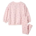 thumbnail image 2 of George Toddler Girls' Two Piece Sweatshirt Set, 2 of 2