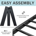 thumbnail image 4 of ULIESC 14" Heavy Duty Metal Platform Bed Frame, No Box Spring Needed, King Size, 4 of 6