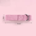 thumbnail image 4 of Kieccall Non-Elastic Yoga Strap with Safe D-Ring Buckle - Extra-Long Adjustable Design for Stretching, Pilates & Dance - Essential Non-Slip Yoga Accessory for Flexibility, 4 of 8