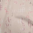 thumbnail image 1 of oneOone Viscose Jersey Peach Fabric Geometric Craft Projects Decor Fabric Printed By The Yard 60 Inch Wide, 1 of 5