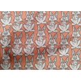 thumbnail image 4 of oneOone Tissu en Coton Imprimé Bloc de Lapin pour Couture, Largeur 56 Pouces, 4 of 4