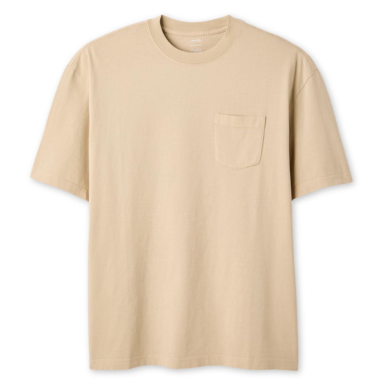 T-shirt à pochette George pour hommes