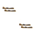 thumbnail image 3 of QualitChoice 1/2/3/5 Ensemble de 2 Ceintures à Nouer Bagage Sangle de Lash Cargo Lien Rangement Randonnée Camping Boucle Durable Réglable Valise de Voyage Kaki/m 2 Pcs, 3 of 6