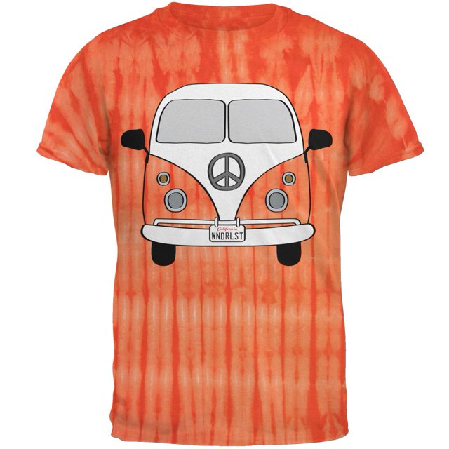 Halloween Travel Bus Costume Camper Wanderlust Mens T Shirt