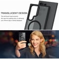thumbnail image 5 of [PST] Samsung Galaxy S25 Ultra Case, Matte Rubber Hybrid Back Cover with Magnetic MagSafe Compatible, 5 of 5
