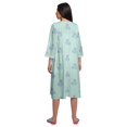 thumbnail image 4 of Moomaya Chemise de Nuit d'Allaitement en Coton Imprimée pour Femmes, 4 of 6