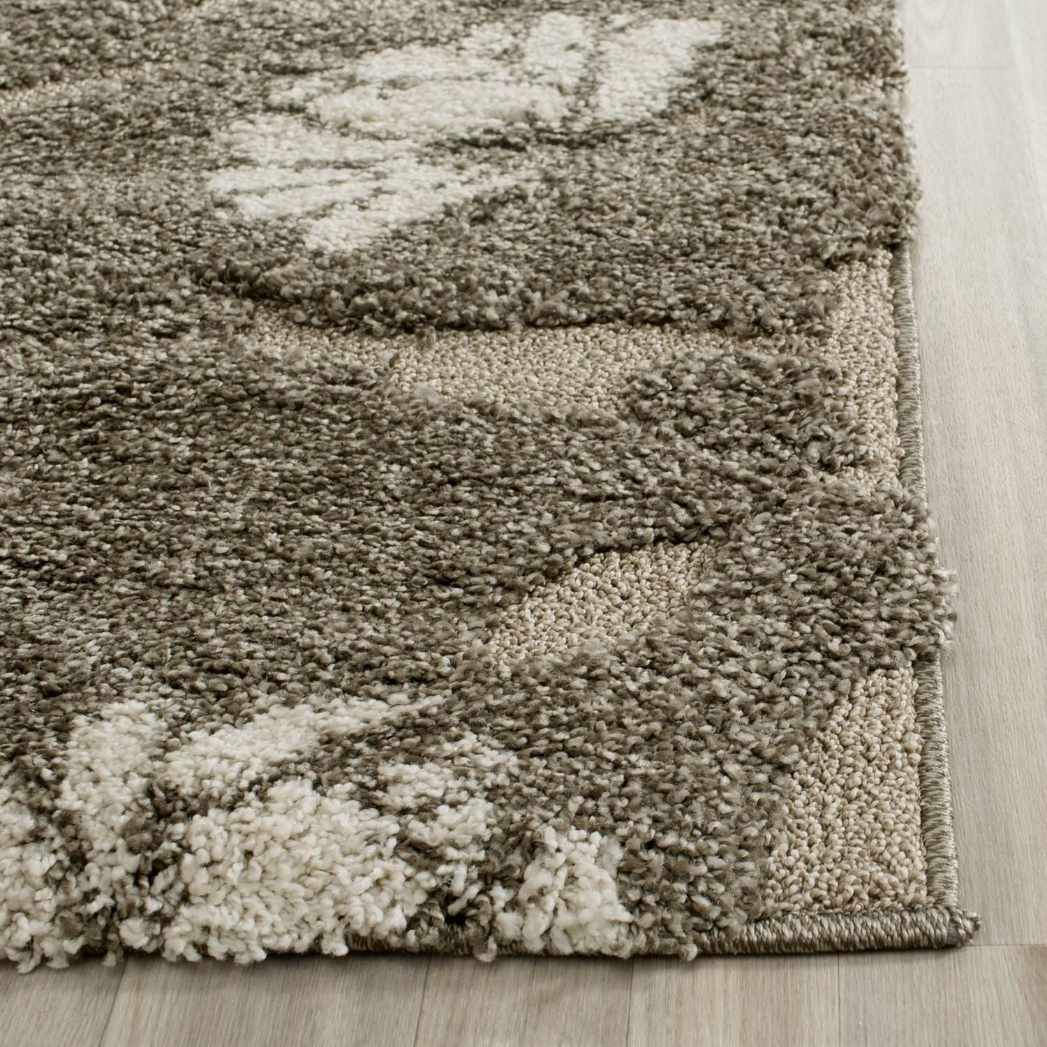 SAFAVIEH Florida Teodor Floral Shag Area Rug