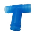 thumbnail image 1 of Decodeary Boire Boisson Tuba Peut Paille Acier Inoxydable Tuba Entonnoir Connecteur Bleu 1Set, 1 of 6