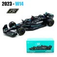 thumbnail image 1 of Bburago 1:24 Mercedes AMG 2023 W14 E Performance #44 Statique Simulation Moulé sous Pression Alliage Modèle F1 Course Formule Voiture Boîte Acrylique, 1 of 5