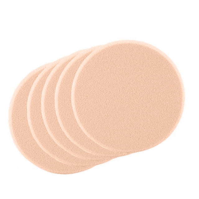 Ensemble de Houppettes Puff pour l'Application du Maquillage – Applicateur Rond Lisse et Doux pour Estomper le Fond de Teint et Retirer la Poudre -Ups