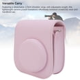 thumbnail image 4 of Lightweight Camera Bag, Magnetic Flap, Delicate Texture, for Mini12 11 with Adjustable Shoulder Strap, PU Leather, Showing Individual Charm, 4 of 7