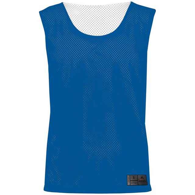 ASI 9718.280.XS Haut Pinnie Réversible en Maille pour Jeunes, Royal et Blanc - Très Petit