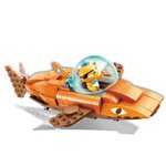 Pour l'âge 6+ Octonauts Bâtiment Bloc Tiger Shark Véhicule Kwazii 113pcs Briques sans boîte de vente au détail