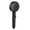 Black, variant on Turbo Fan Shower Head Household Bath Bathroom Shower Supercharged Household Bath Shower Super Strong Rain Shower Head Low Water Pressure Shower Head Low Pressure Shower Head