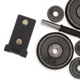 thumbnail image 3 of WEUVEB 1 Set of Dumbbells Rack Steel Black for Gym Equipment, 3 of 6