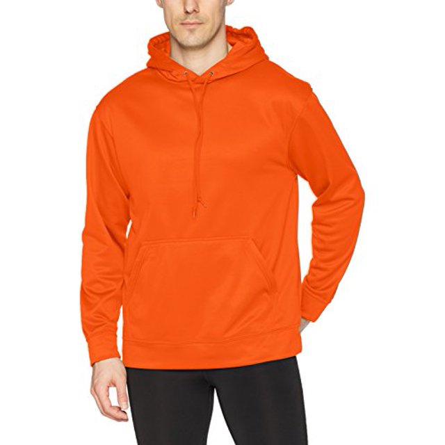 Hoodie en Polaire Wicking L Orange