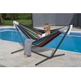thumbnail image 1 of Vivere Cotton Double Hammock with 9' Stand, 1 of 4