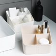 thumbnail image 3 of Large Capacity Cosmetic Storage Box Organizer Plastic Makeup Drawer Desktop Sundries Box Household Supplies, 3 of 8