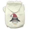 thumbnail image 1 of Chandails à Capuchon en Strass Pingouin Père Noël Crème TP (8), 1 of 1