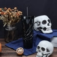 thumbnail image 3 of Gobelet en acrylique noir 800 ml avec main de squelette – Way To Celebrate, 3 of 7