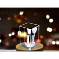 thumbnail image 2 of Le Trophée de Championnat Larry O'Brien Sports Gravé 3D Crystal Cadeau, 2 of 4