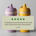 thumbnail image 2 of Tommee Tippee Bouteille Isolée à Bec Sport, 2x9oz, 12 Mois, Bouteille d'Eau pour Tout-Petits Anti-Fuites, la Valve en Deux Pièces Aide à Empêcher les Renversements, Vert et Rouge, 2 of 6