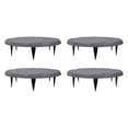 thumbnail image 2 of Stepping Stones with Ground Stakes, 4pcs Home Garden Step Stones for Outdoor Walkway or Pathway Pavers, Polypropylene Resin Outdoor Step Stones Decorative for Lawn Garden Pathway, 2 of 7