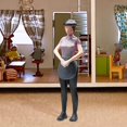 thumbnail image 4 of Figurines de Filles 1/64 Modèle Figurine Miniature Personnes Figurines Serveuse Personnes Figurines Figurines pour Accessoires de Scène Bricolage, 4 of 8